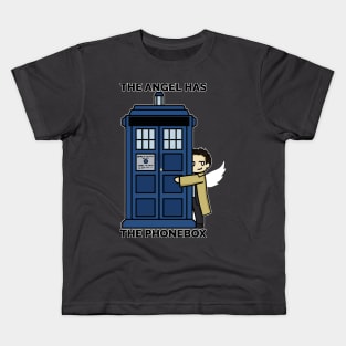 The Angel Has The Phonebox Kids T-Shirt